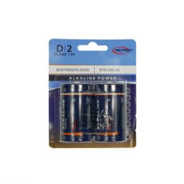 24 Bulk 2 Pk D Alkaline Batter