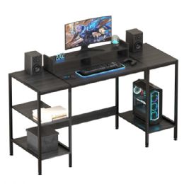 Bulk Minosys 55 Inches Office Desktop Table With Storage And Monitor Stand