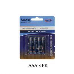 24 Bulk 8 Pk Aaa Alkaline Batter