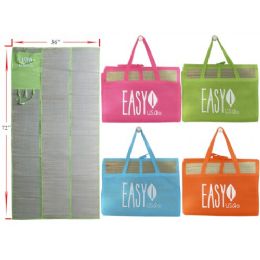 50 Bulk 36 X 72 Foldable Straw Beach Mats