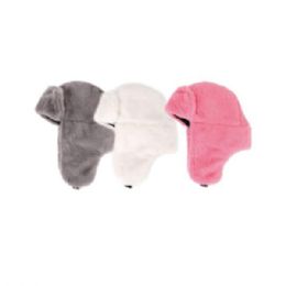 36 Bulk Womens Trapper Hat