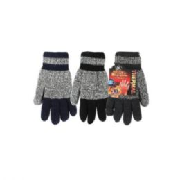 72 Bulk Men`s Heated Thermal Winter Gloves