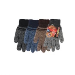 72 Bulk Men`s Heated Thermal Winter Gloves