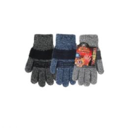 72 Bulk Men`s Heated Thermal Winter Gloves
