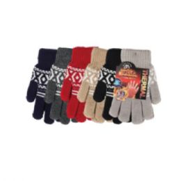 72 Bulk Ladies Heated Thermal Winter Gloves