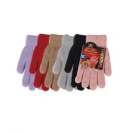 72 Bulk Ladies Heated Thermal Winter Gloves