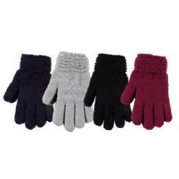 72 Bulk Ladies Heated Thermal Winter Gloves