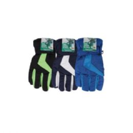 72 Bulk Kids Ski Gloves