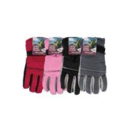 72 Bulk Ladies Skiing Gloves