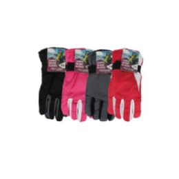 72 Bulk Ladies Skiing Gloves