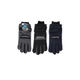 72 Bulk Men Winter Outdoor Thick Sports Ski Thermal Insulation Waterproof Gloves