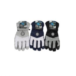 72 Bulk Men Winter Outdoor Thick Sports Ski Thermal Insulation Waterproof Gloves