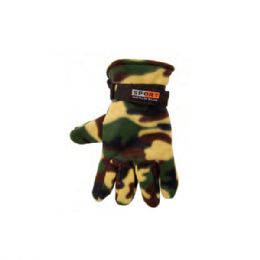 144 Bulk Men Polar Fleece Glove