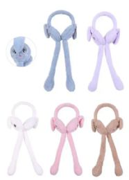36 Bulk Winter Fuzzy Ear Muffs Mix Colors
