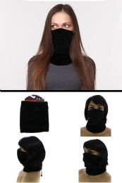 60 Bulk One Size Fits Most Adjustable Fit Fleece NecK-Gaiter
