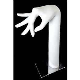 60 Bulk Plaster Hand Shaped Jewelry Display