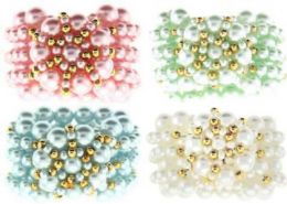 60 Bulk Beaded ScrunchiES