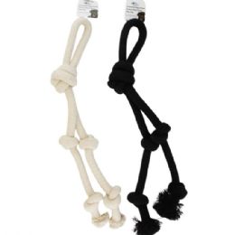 6 Bulk Rope  Knot Heavy Duty Chew Play Toy In Assorted Colors