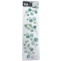 60 Bulk Main Street Wall Creations Peel And Stick Translucent Wall Stickers In Eucalyptus Design