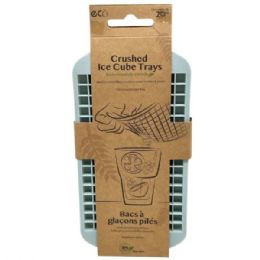 24 Bulk Eco Set Of 2 Silicone Crushed Ice Cube Trays In Sage