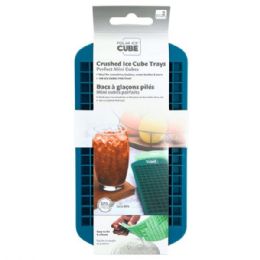 24 Bulk Polar Ice Set Of 2 Crushed Ice Cube Trays In Jade And Mint Green