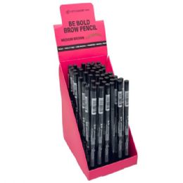 96 Bulk Be Bold Medium Brown Brow Pencil In Countertop Display
