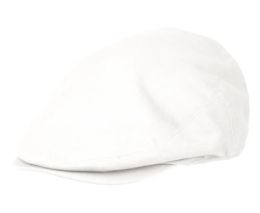 6 Bulk Cotton Ivy Cap White