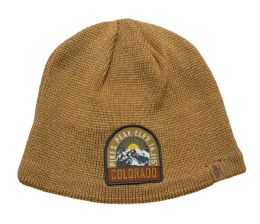 6 Bulk Cable Knit Beanie With Fleece/thermaL-Reflective Lining & Patch