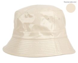 6 Bulk Packable Reversible Two Sides Bucket Hats Khaki