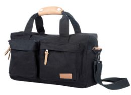 12 Bulk Canvas Computer Bag bk