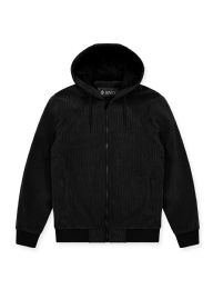 12 Bulk Mens Corduroy Jacket Assorted Sizes S-Xl In Black