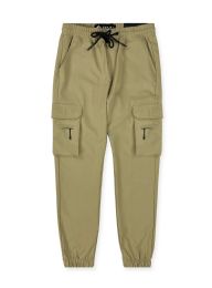 24 Bulk Mens Cargo Joggers Assorted Sizes S-Xl Beige