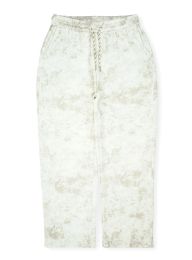 24 Bulk Womens Acid Wash Sweatpants Assorted Sizes S/m And L/xl In White