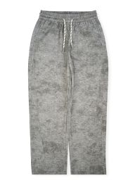 24 Bulk Womens Acid Wash Sweatpants Assorted Sizes S/m And L/xl In Gray