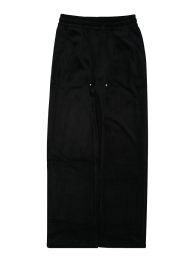 24 Bulk Womens Velvet Lounge Pants Assorted Sizes S/m And L/xl In Black