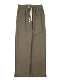 24 Bulk Womens Wide Leg Corduroy Pants Assorted Sizes S/m And L/xl In Beige