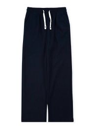 24 Bulk Womens Wide Leg Corduroy Pants Assorted Sizes S/m And L/xl In Navy