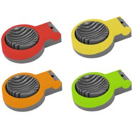 24 Bulk Silicone Egg Slicer