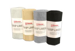 12 Bulk NoN-Adhesive 12" X 240" Rubber Shelf Grip Liner