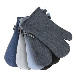 24 Bulk 2 Piece Oven Mitt Set With Tpr Coating