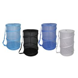 12 Bulk Mesh Barrel Laundry Hamper