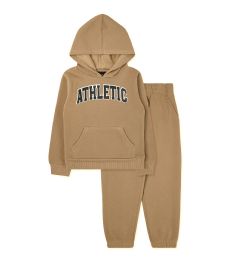 24 Bulk Boys 2pc Fleece Set Sizes 2-4t Beige