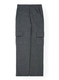 24 Bulk Boys Fleece Cargo Pants Sizes 4-7 Heather Charcoal
