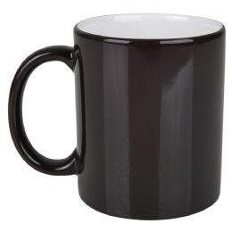 48 Bulk Black Mugs