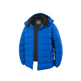 12 Bulk Mens Fashion Padded Bubble Jacket Assorted Sizes M-2xl Royal