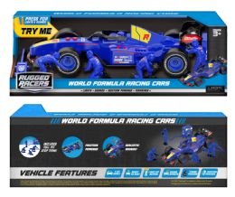 24 Bulk 1:18 WORLD FORMULA RACING CAR- BLUE