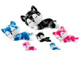 144 Bulk Sleepy Husky 7 Inches Plush Toy