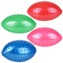 120 Bulk Knobby Football (4 Asst.) 11-Inch 10/23