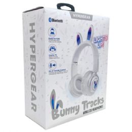 6 Bulk Hypergear White Bluetooth Bunny Headset