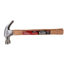 24 Bulk 16oz  Claw Hammer With Wood Handle